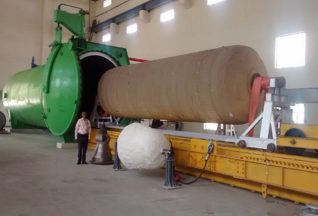Longest autoclave (3.6m (D) x 12.8m (L)) in the country at ASL, DRDO, Hyderabad