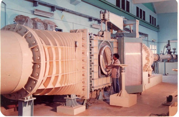 Photograph of the NAL Transonic Cascade Tunnel